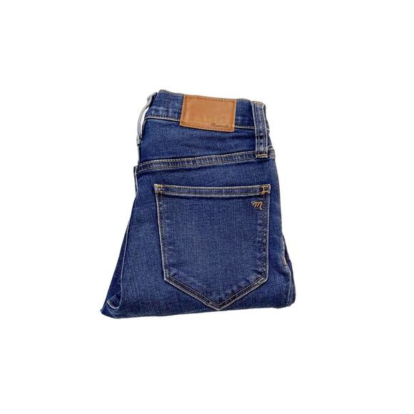 Madewell Roadtripper Dark Wash Denim Jeans Zip Fly Skinny Style Size 23 - Picture 1 of 9